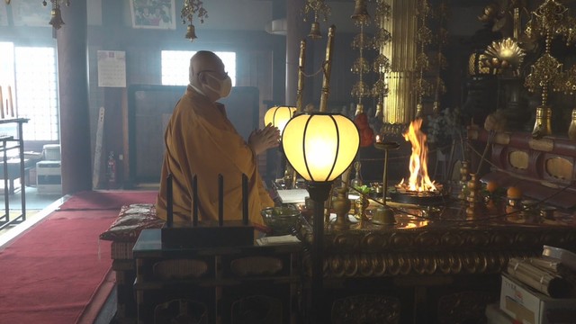 小豆島で春の大師市　香川