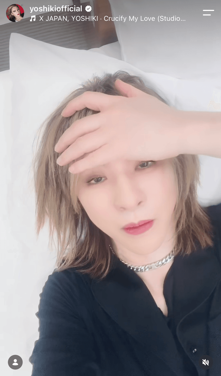 YOSHIKI (@yoshikiofficial)さんのインスタグラムより