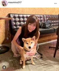 杉浦幸インスタグラム(＠maumina317)より