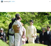 宮内庁の公式インスタグラムから