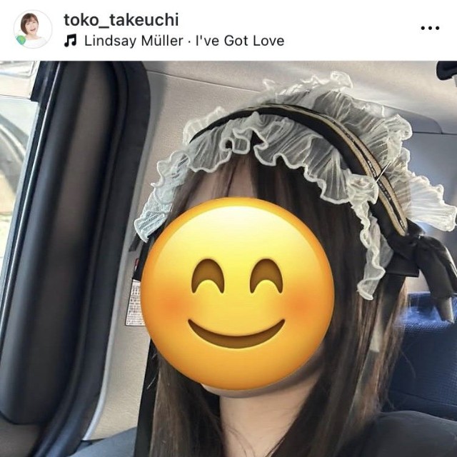 武内陶子アナのインスタグラム＠toko_takeuchiより