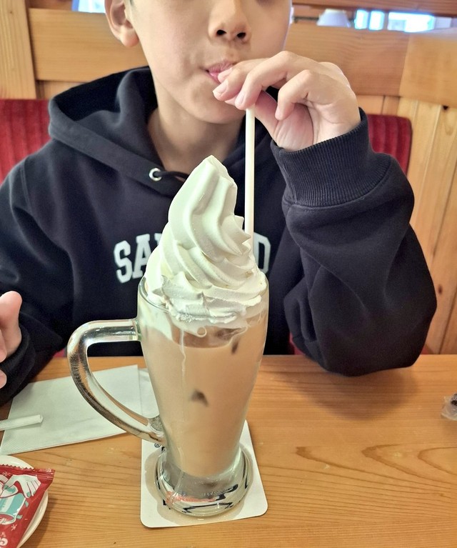 チケットの贈り主、小学5年生の息子さん（提供：しとらすさん）