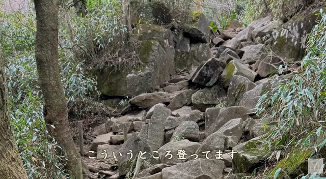 筑波山で出合った岩石が「石に対する考え方」を変えてくれたそう／投稿主さん提供