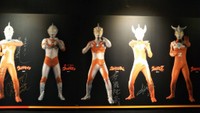 ズラリと並んだウルトラ兄弟