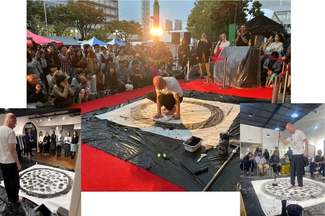 ライブペイントパフォーマーとして多方面で評価を受けるVitさん