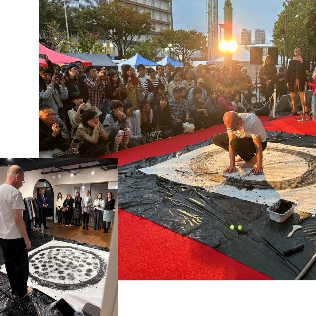 ライブペイントパフォーマーとして多方面で評価を受けるVitさん