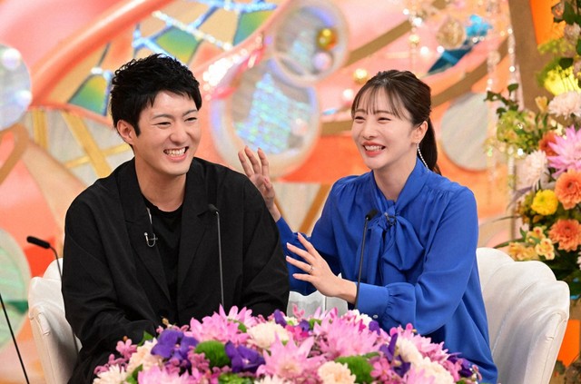 中村橋之助、能條愛未＝「新婚さんいらっしゃい！」ⓒABCテレビ
