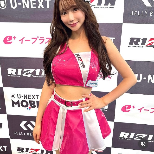 RIZINガール2026を務める新田妃奈さん　新田妃奈 Hina Nitta さんのインスタグラム(@hinanitta1113)より
