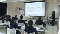 「今、農業が熱い」　高校で農業の面白さなどを伝える出前授業　岡山市・岡山東商業