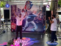 優勝が決まった瞬間のGUCCHONさん