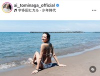 冨永愛のインスタグラム＠ai_tominaga_officialより