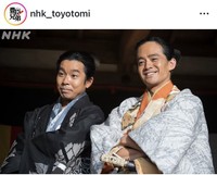 大河ドラマ「豊臣兄弟！」のインスタグラム＠nhk_toyotomiより