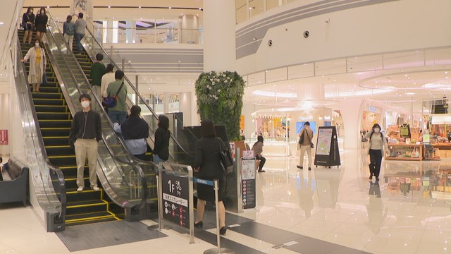 人の動きが活発になったGW　岡山市の商業施設は来館者「徐々に戻りつつある」