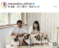 北斗晶のインスタグラム＠hokutoakira_officialより