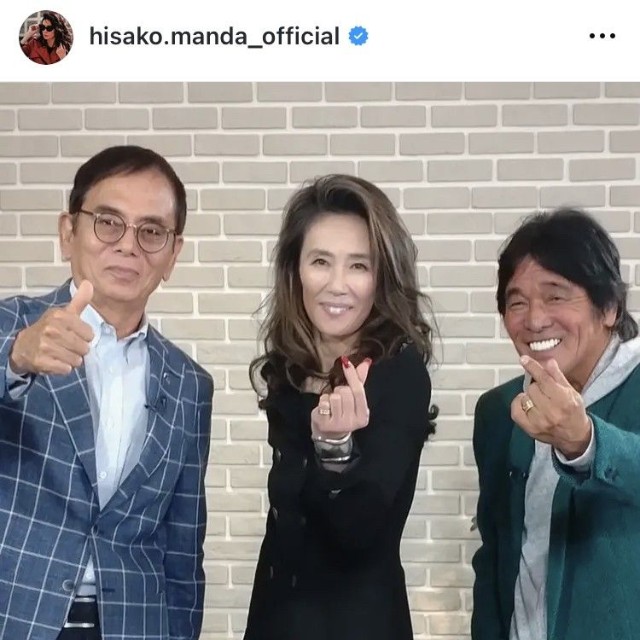 萬田久子インスタグラム＠hisako.manda_officialより