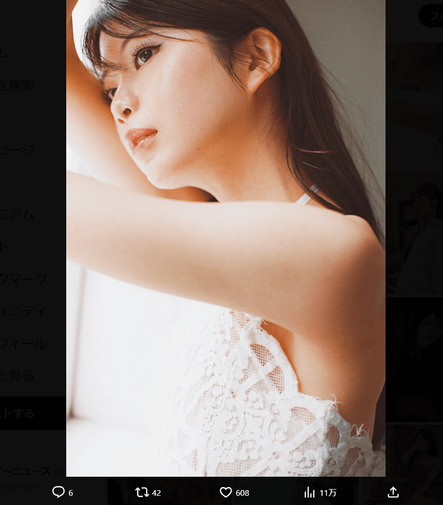 永江りりさんのX（@ririlx）より