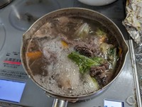 たぬきうどんの調理工程（提供：奇食崇拝者🤤Rikutoさん）