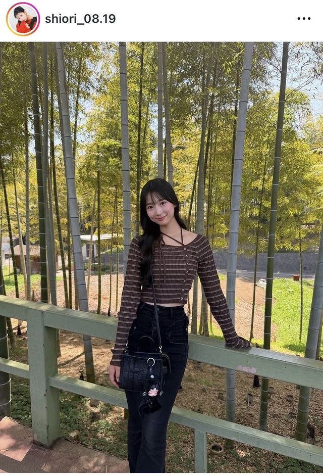 百田汐里インスタグラム＠shiori_08.19より