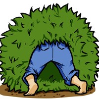 「頭隠して尻隠さず」の由来って知っていますか？　※画像はイメージです（たたろう/illustAC）