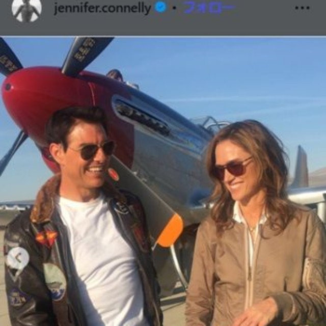 ジェニファー・コネリーのインスタグラム＠jennifer.connellyより