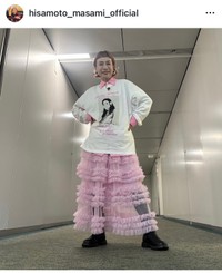 久本雅美（@hisamoto_masami_official）さんのインスタグラムより