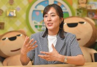 前田春香アナウンサー（撮影・出月俊成）