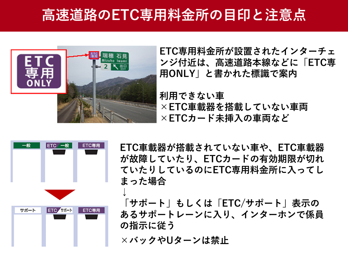 一般レーンのないETC専用料金所、高速道路で増加　サポートレーンも登場