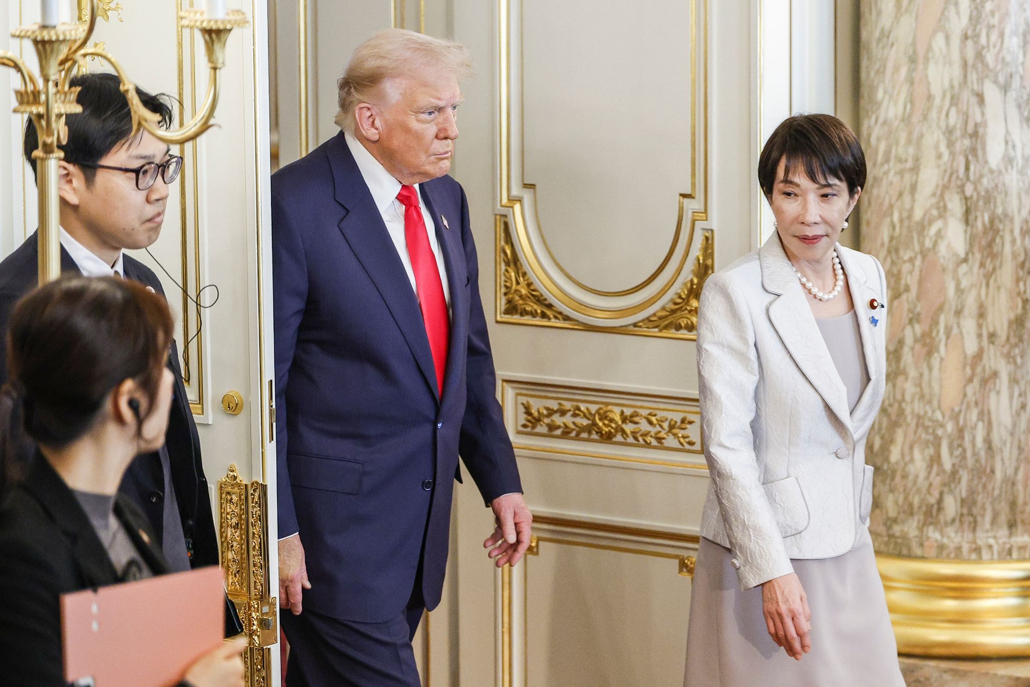 Trump meets with newly elected Japanese Prime Minister Sanae Takaichi in  Tokyo | The Asahi Shimbun: Breaking News, Japan News and Analysis