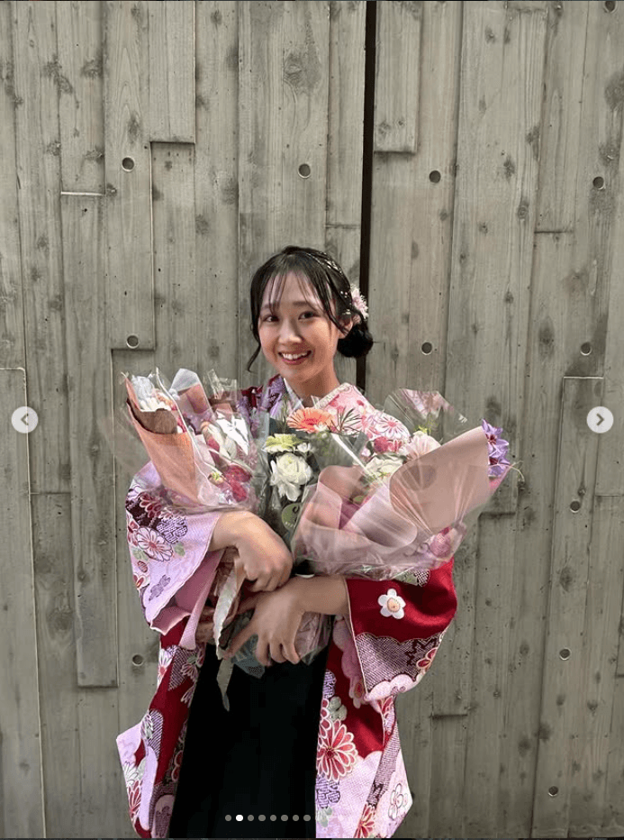 日沖りほさんのインスタグラム（＠riho_okumura_official）より