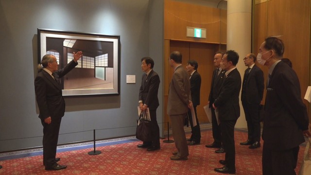 濱野年宏さんの特別展　オリビアン小豆島 夕陽ヶ丘ホテル　香川・土庄町　10日