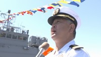 海上自衛隊訓練支援艦「くろべ」/門脇　義政艦長