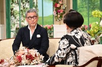 「徹子の部屋」に出演する中井貴一（左）と黒柳徹子＝テレビ朝日提供
