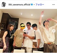 沢村一樹のインスタグラム@ikki_sawamura_officialより