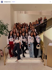 真美子さんの姿も。ドジャースの奥さまたちの公式インスタグラム「Dodger Wives」から