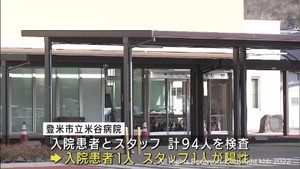 宮城・登米市の病院で新型コロナ院内感染　一部の外来診療と入院受け入れを休止