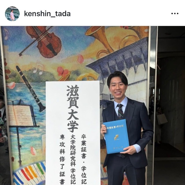 多田憲伸（@kenshin_tada）さんのインスタグラムより