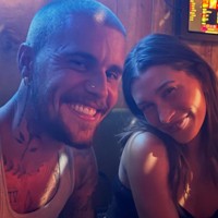 ジャスティン・ビーバー（左）と妻のヘイリー・ビーバー