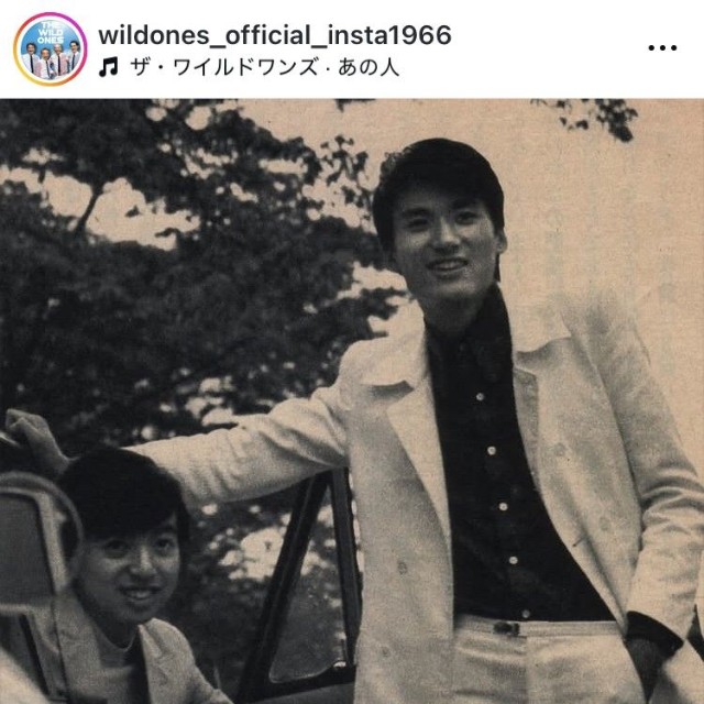 ザ・ワイルドワンズのインスタグラム＠wildones_official_insta1966より