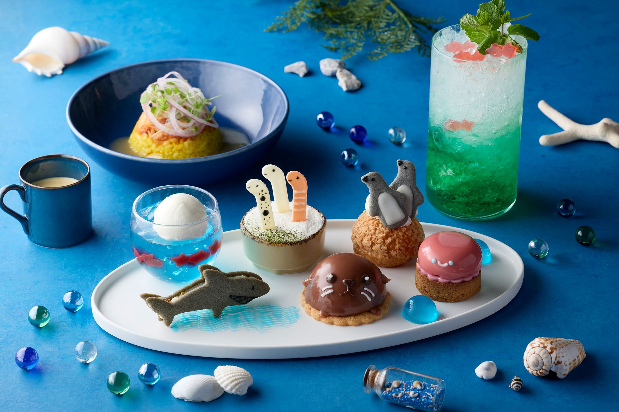 たまらん……」【すみだ水族館】の人気者がアフタヌーンティーに