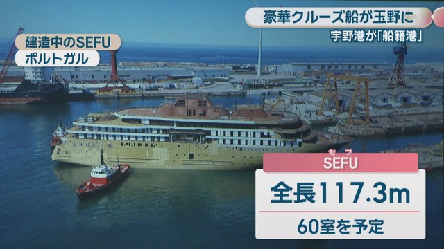 建造中のSEFU　ポルトガル