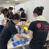 災害用Heart Stock（ジャパンハート提供）