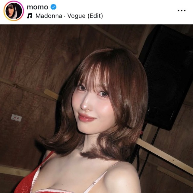 MOMOインスタグラム(@momo)より