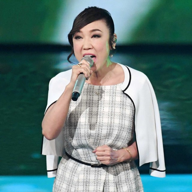 NHK紅白歌合戦の特別企画に登場した松任谷由実＝2019年