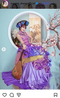 大沢あかねのインスタグラム＠oosawa_akane.officialより