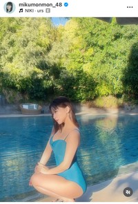 田中美久インスタグラム＠mikumonmon_48より