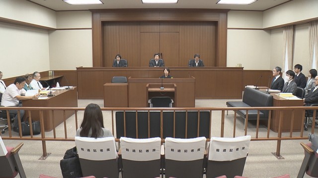 30日の法廷　広島高等裁判所岡山支部
