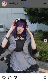上西怜のインスタグラム＠jonishi_reiより