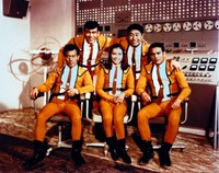 初代「ウルトラマン」に登場する科特隊　(C)円谷プロ