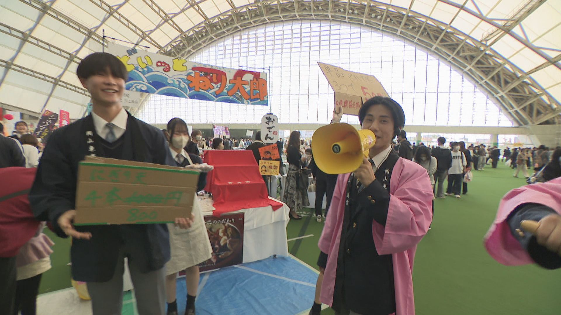 東商デパート運営に奮闘する高校生 全校生徒が参加する伝統の販売実習