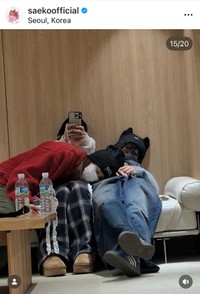 （紗栄子公式インスタグラムより）